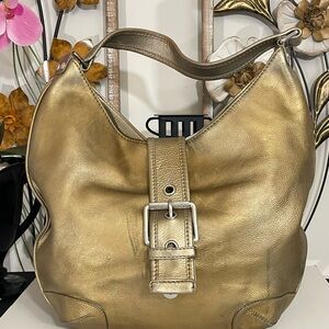 Gold Hobo Bag